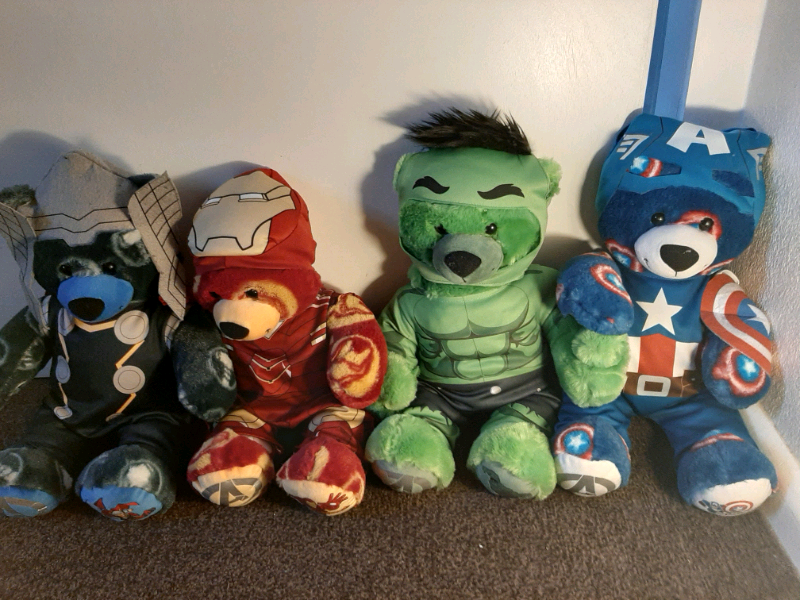marvel teddies